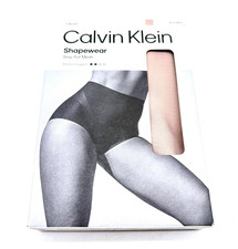 NEW Calvin Klein Womens Tan Stay-Put Mesh Shapewear Size XL