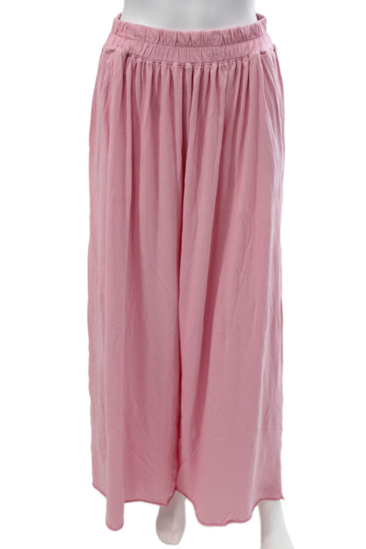 Lunya Womens Bohemian Pink Organic Pima Cotton Pants Size M