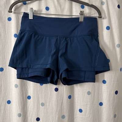 Lululemon Break Free Short 2.5'' Inseam Night Tide Size 4