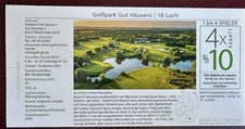 +++ Gutschein Golfpark Gut H&auml;usern +++