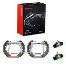 brembo BREMSBACKEN KIT SATZ HINTEN passend für GOLF 2 3 POLO 6R 9N UP LUPO IBIZA