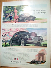 1940 Mercury Coupe Large-mag Car Ad - Makes History
