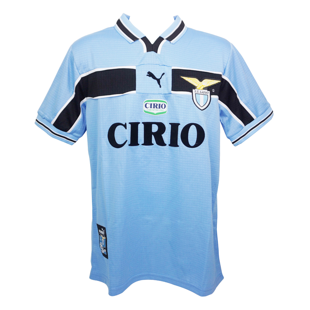 Alessandro Nesta Signed Lazio Soccer Jersey #13 with Beckett