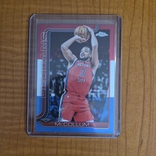 2025-26 Topps Chrome CJ McCollum New Orleans Pelicans #136 Basketball Card