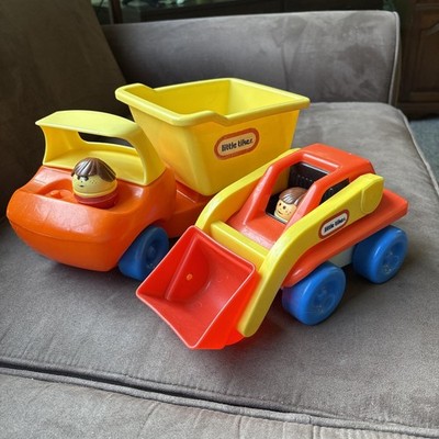 LITTLE TIKES-DUMP TRUCK AND FRONT LOADER -I Person Each