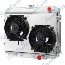 2 Row Radiatorshroud Fan For 1967-70 Ford Mustang Mercury Cougar1969 Ranchero