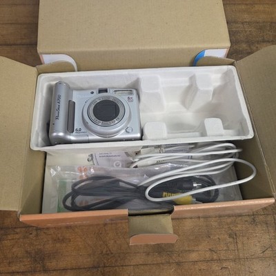 Canon PowerShot A700 Compact Digital Camera Tested Gray Excellent