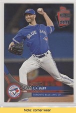 2018 Topps National Baseball Card Day Toronto Blue Jays JA Happ #TOR-9 READ 0a3