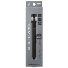 Uni Kuru Toga Metal Mechanical Pencil 0.5mm M5-KH1P24 Nocturne Black