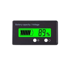 12V/24V/36/48V Battery Status Charge LCD Digital Indicator Monitor Meter GaugV1