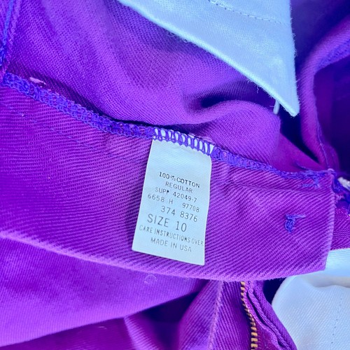 Vintage 90s deadstock NWT Arizona purple denim jeans - Picture 5 of 5