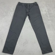 BYLT Pants Mens XL Gray Ripstop Drawstring Casual Stretch Hiking