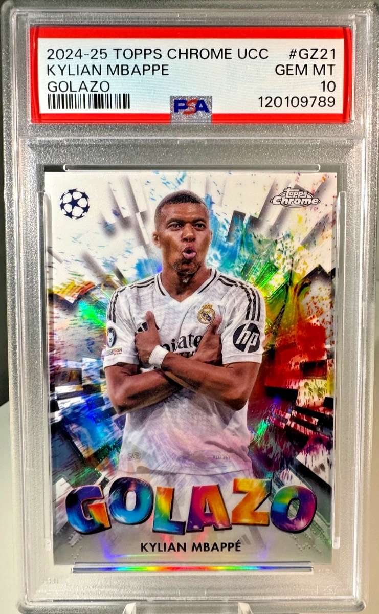 2024-25 Topps Chrome Uefa Club Competitions - Kylian Mbappé #GZ-21