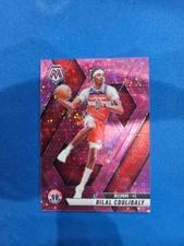 2024-25 Panini Mosaic Bilal Coulibaly Pink Fast Break Disco # /20 !! 🔥🔥