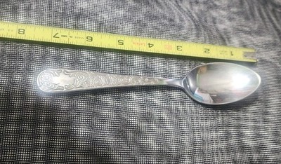 LENOX c1996- MARYLAND ENGRAVED 18/10 STAINLESS STEEL OVAL SOUP SPOON   