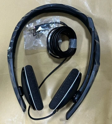 Sennheiser PC 3.2 Chat wired Headset with 3.5 mm jack Black USED/No box