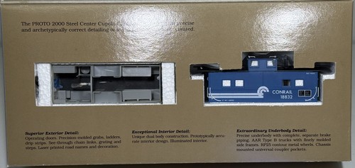 BRAWA/Life-Like H0 8232/0981 Caboose Wagen "Conrail" neuwertig & OVP | Condition: Gebraucht