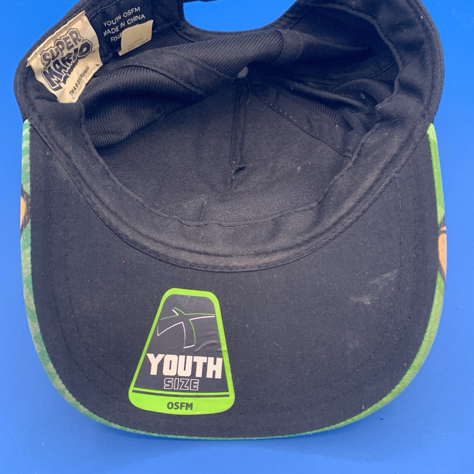 Super Mario baseball cap Adjustable Multicolor Lu… - image 11