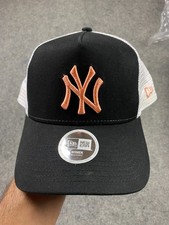 ⚾ Casquette New Era NY Yankees Trucker Femme Bronze Neuve