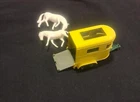 Vintage Matchbox Lesney #43  Pony Trailer with horses - Yellow - Beautiful!