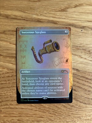 Secret Lair - Sorcerous Spyglass - Englisch, Foil, Alternative Art