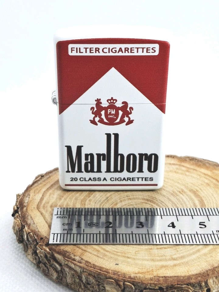 Ultra Lights VINTAGE RARE MARLBORO LIGHT MENTHOL LIGHTER | #487528110 Lightest Marlboro With Menthol Flavor Australia