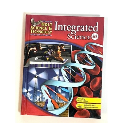 Holt Integrated Science Textbook 2008 Level Red Student Hardcover
