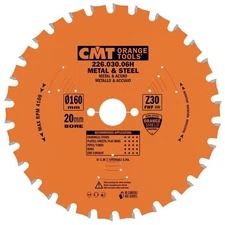 CMT 226.048.07 Industrial Dry Cut Steel Saw Blade 7-1/4-Inch x 48 Teeth TCG