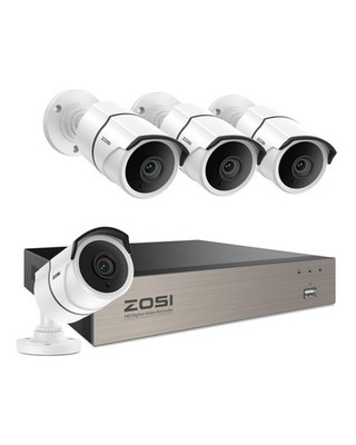 8CH 3K Lite Home System with -Way Audio,H.265+ 8-Channel CCTV DVR,AI Human/Ve...