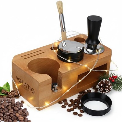 Espresso Tamping Station With Tools - 58mm - Includes Tamper, Distributor, Do...