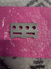 OEM Nintendo Gamecube Controller Port Faceplate Cover Grey Yellowing