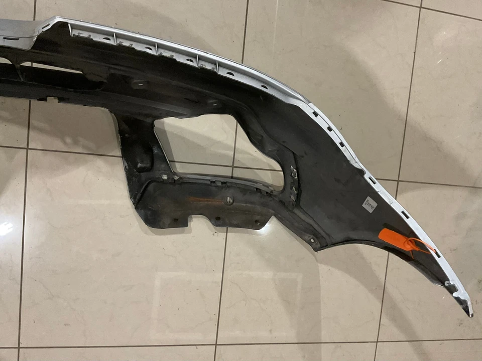 Front Bumper Cover Silver 2007-2009 Acura MDX 71101+STXA+ZZ00 OEM - Image 2 of 4