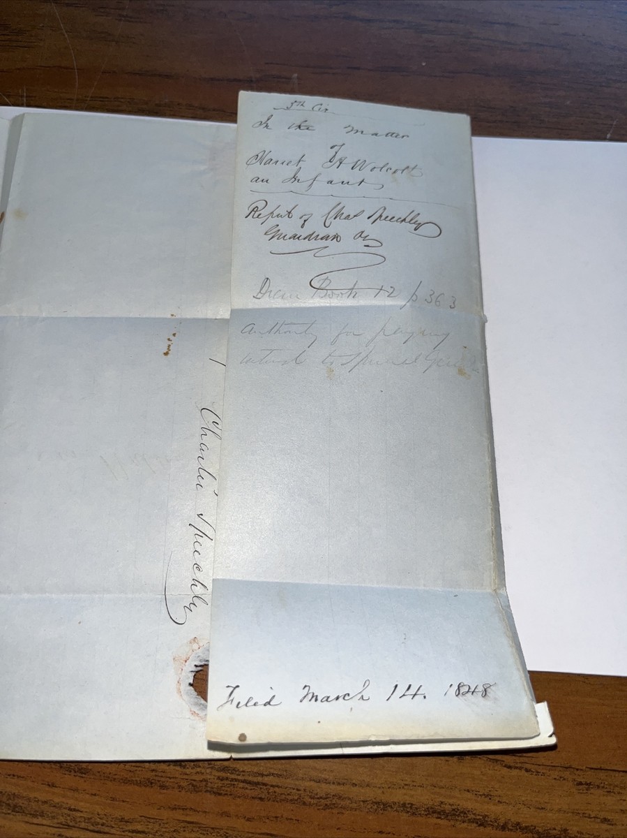 Antique 1848 Legal? Correspondence to Utica NY - New York Postmark