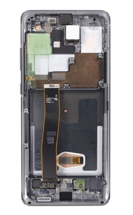 OEM Samsung Galaxy S20 Ultra дисплей OLED сенсорный экран серая рамка (сервисный пакет) - Изображение 2 из 3