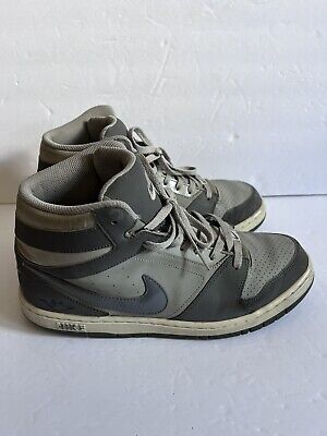 Nike Prestige IV High Top Shoes Mens Size 11 Gray/White Sneakers 584614 ...