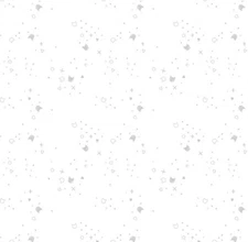 Feline Drive Fabric KITTY LITTER Tiny Cats Pebble - Fat Quarter (18"x22") FQ