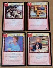 Harry Potter TCG Lot 4 Teacup To Rat Mice To Snuffboxes Desk Into Pig Homework