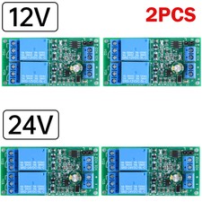 12V 1 Channel Latching Relay Module With Touch Bistable Switch - MCU Control
