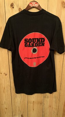 Vintage 90's Soundgarden Tee Pretty Noose Nice Man! Sz- Large - Fit - Medium