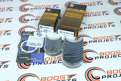 ACL Main & Rod Bearing & Thrust Washer +.001 Oil Clerance For Honda B18A B20A
