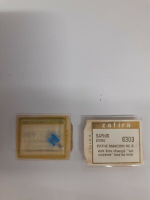 Saphir Pour Tourne-disque Pathe 53 - Zafira 62/6301 - Neuf, Fabriqué En France