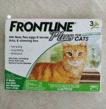 frontline for cats 3 pack