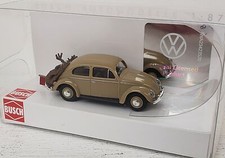 Busch Ho 187 Scale Vw Volkswagen Bug Oval Window In Putty With Dead Deer Busch Ho 187 Scale Vw Volkswagen Bug Oval Window In Putty With Dead Deer