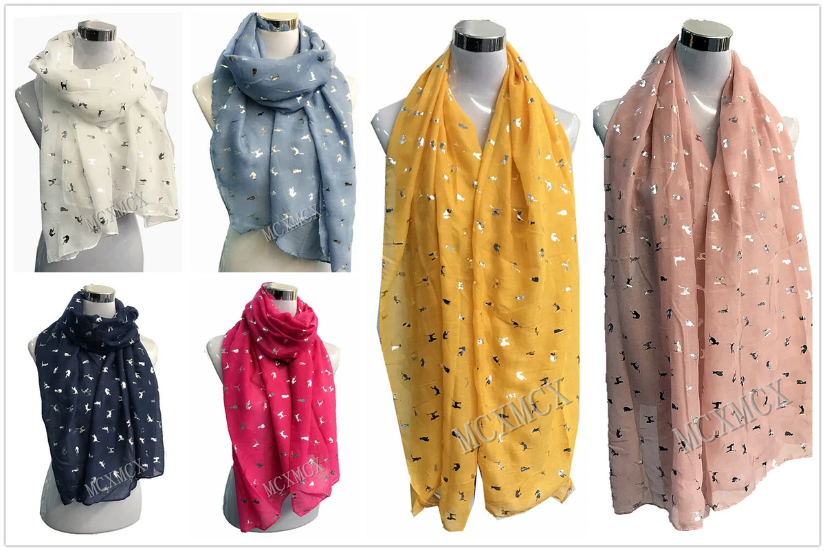 ladies cat scarf
