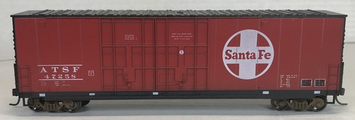 Escala HO, Boxcar, Santa Fe, ATSF #47258, ruedas de metal, acopladores Kadee | Zustand: Used