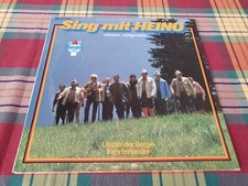 LP Sing mit HEINO - Lieder der Berge Fahrtenlieder Schallplatte Vinyl