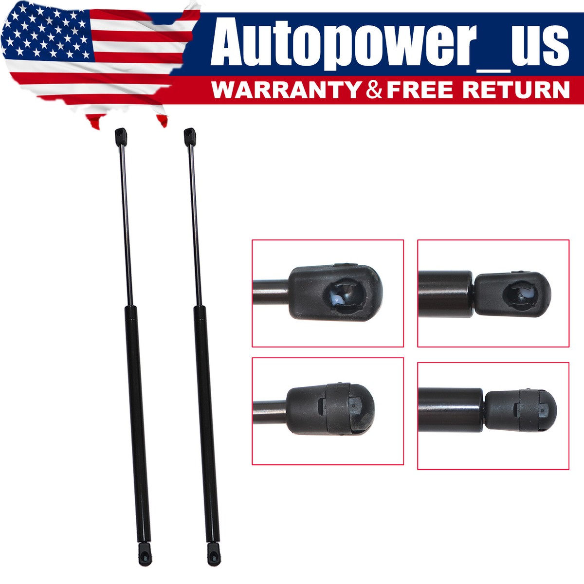 Set of 2 Hood Lift Support for Toyota Camry 2018 2019 2020