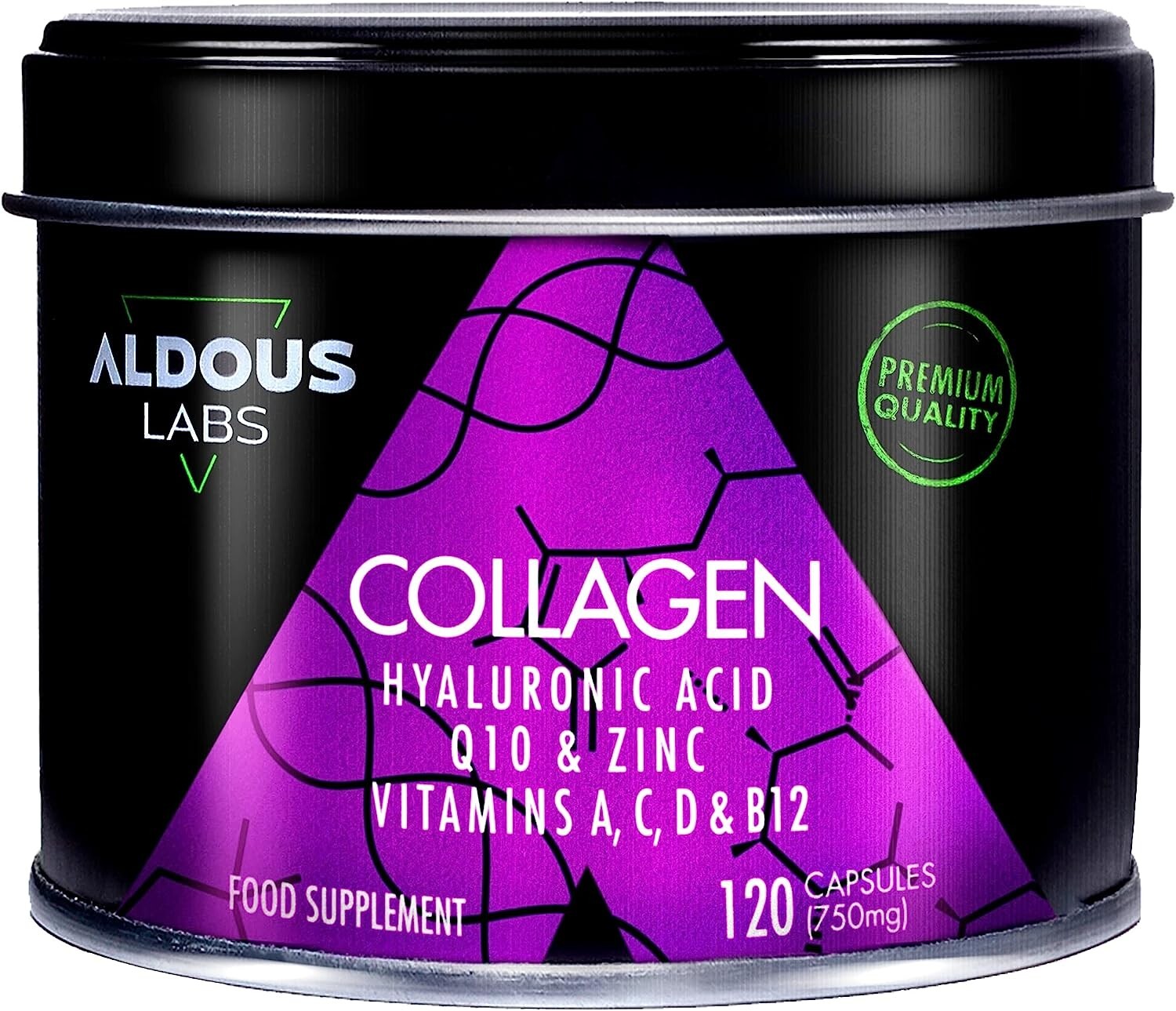 Collagène Premium anti-âge pour la régénération de la peau des os et des muscles 300g