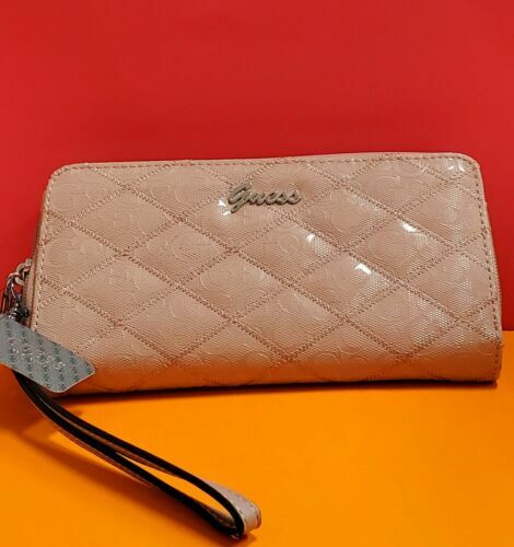 Guess Women's Laurel-SLG Wallet Clutch Large Zip-Around Wristlet