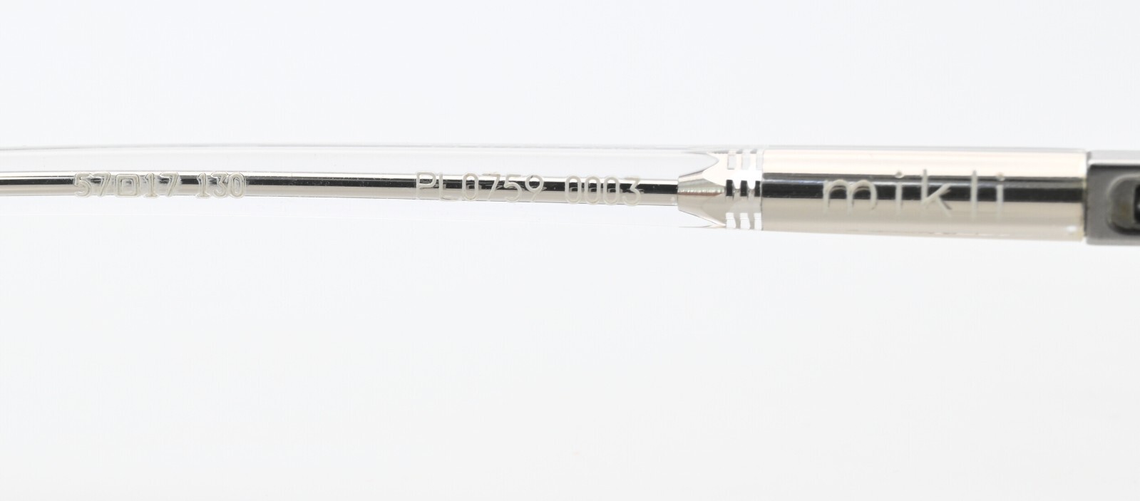 Starck Eyes for Mikli Glasses Spectacles Half Rim Biocut PL0759 